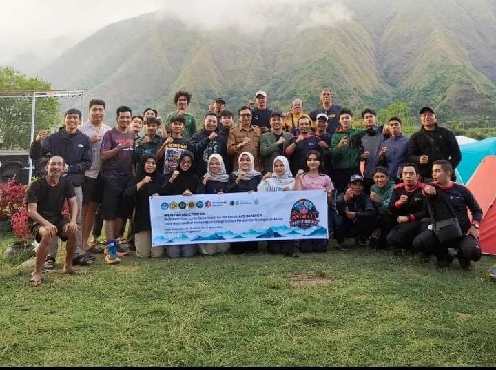 Pelatihan penolong awam untuk kesiapsiagaan di kawasan wisata gunung