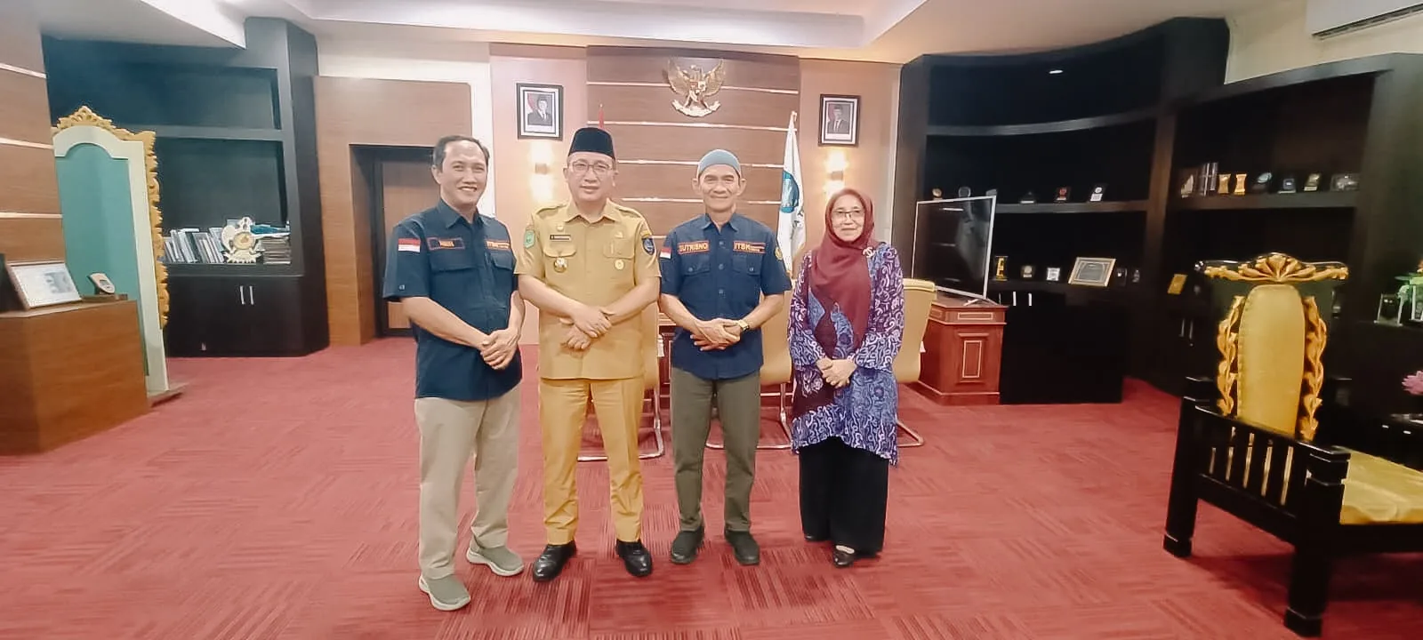 Penandatanganan naskah kesepahaman dengan pemerintah kabupaten